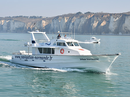 Bateau NORMANDY - promenade en mer en Normandie