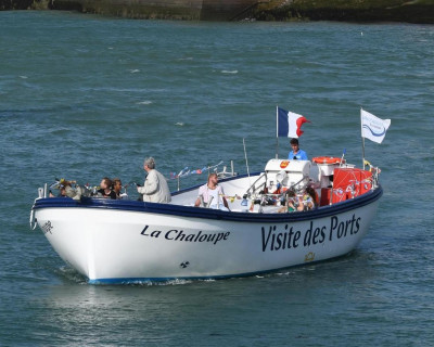 Bateau la CHALOUPE - Visite du port de Dieppe